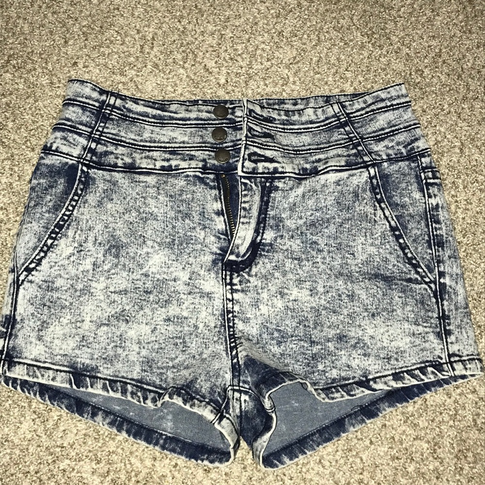 High Waisted Jean Shorts